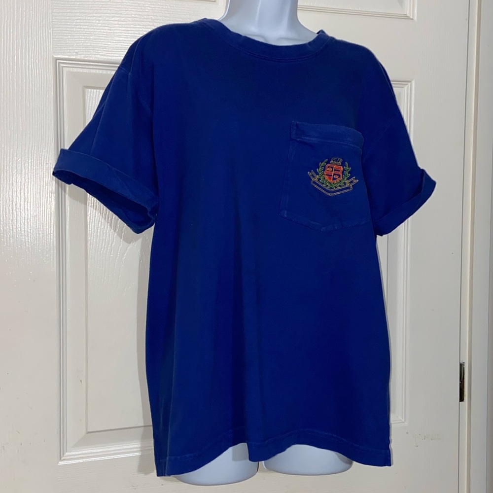 Elisabeth Brand T-Shirt Royal Blue Size 1